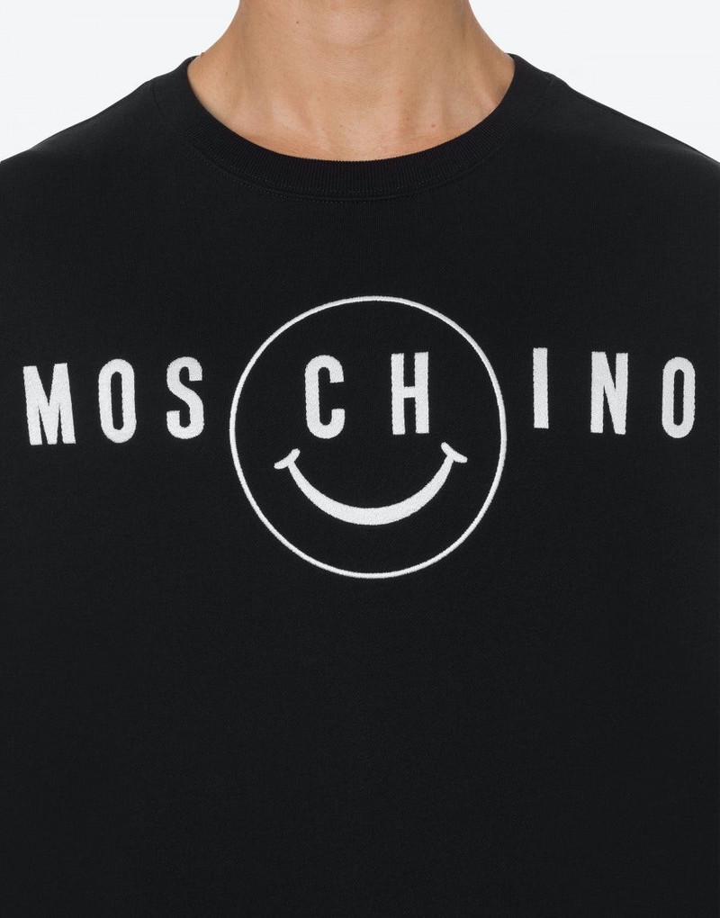 MOSCHINO SMILEY® ORGANIC COTTON SWEATSHIRT 4