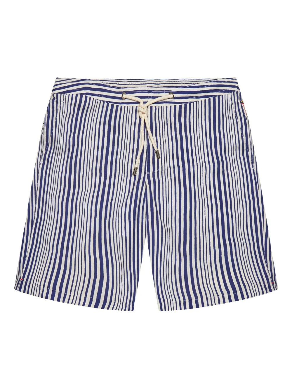 striped swim shorts - 1