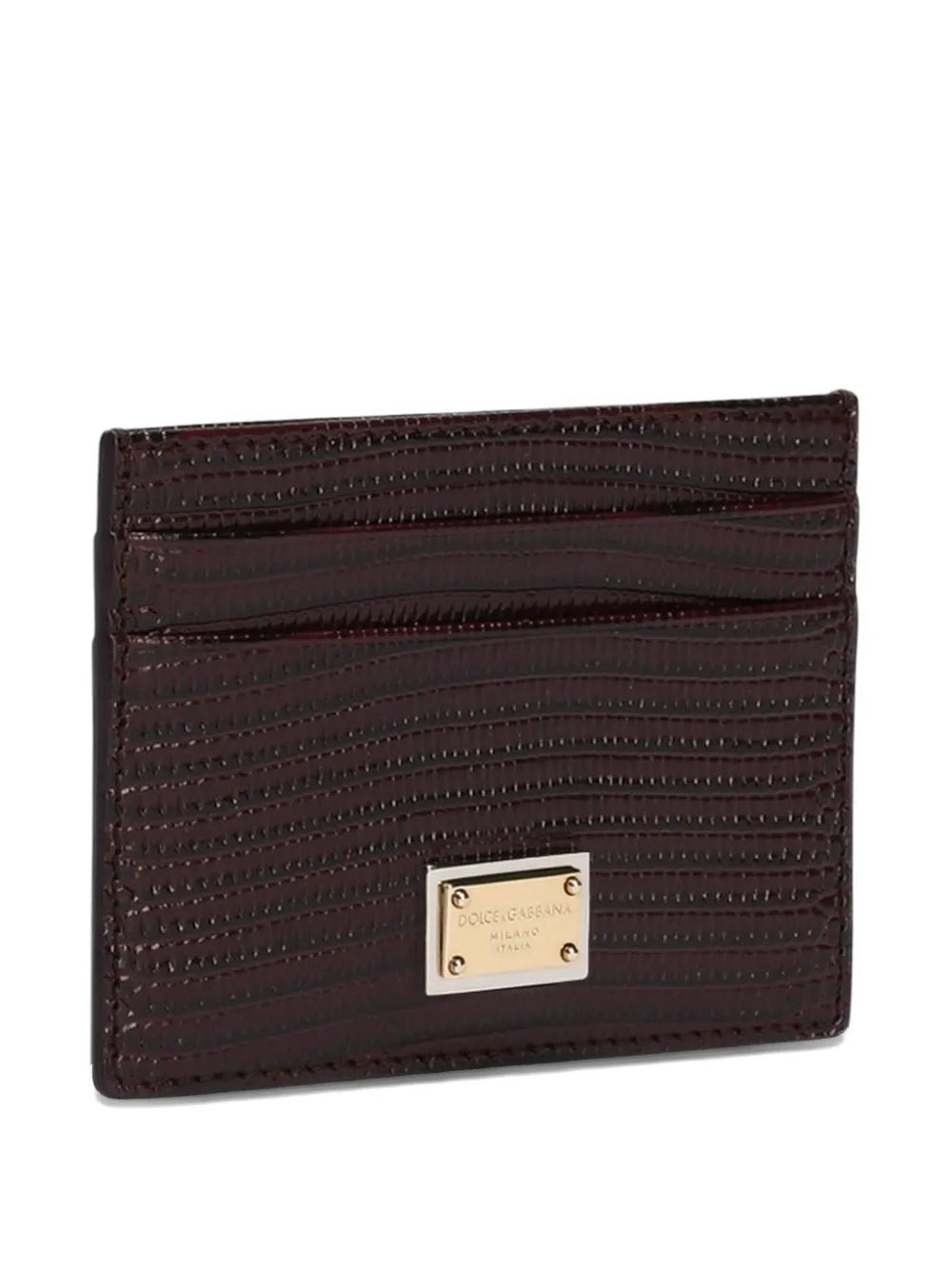 Card Holder With Logo Plaque - 1