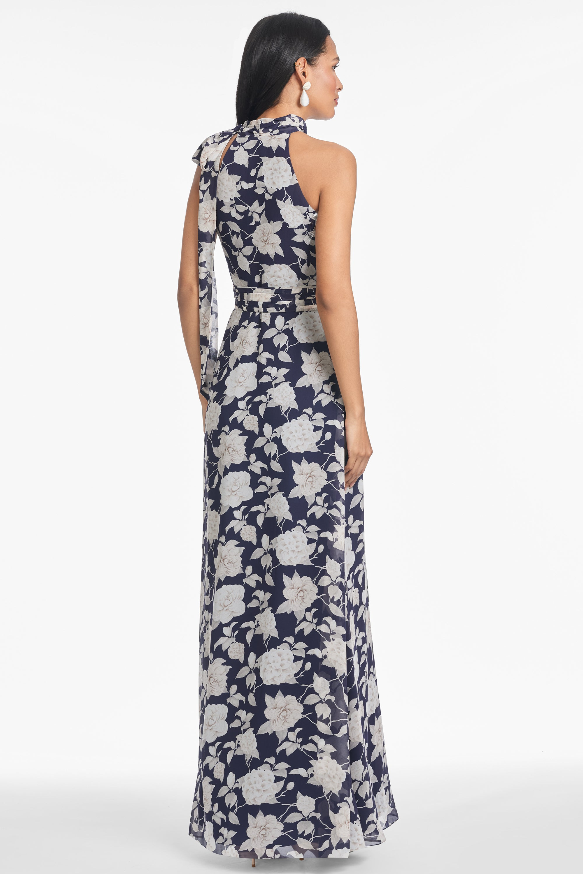 KAYLA GOWN - ALABASTER BEGONIA - 3