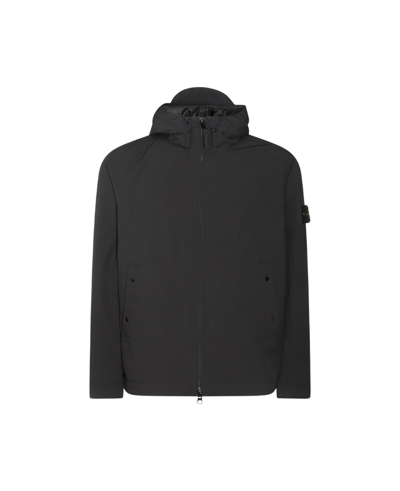Black Down Jacket - 1