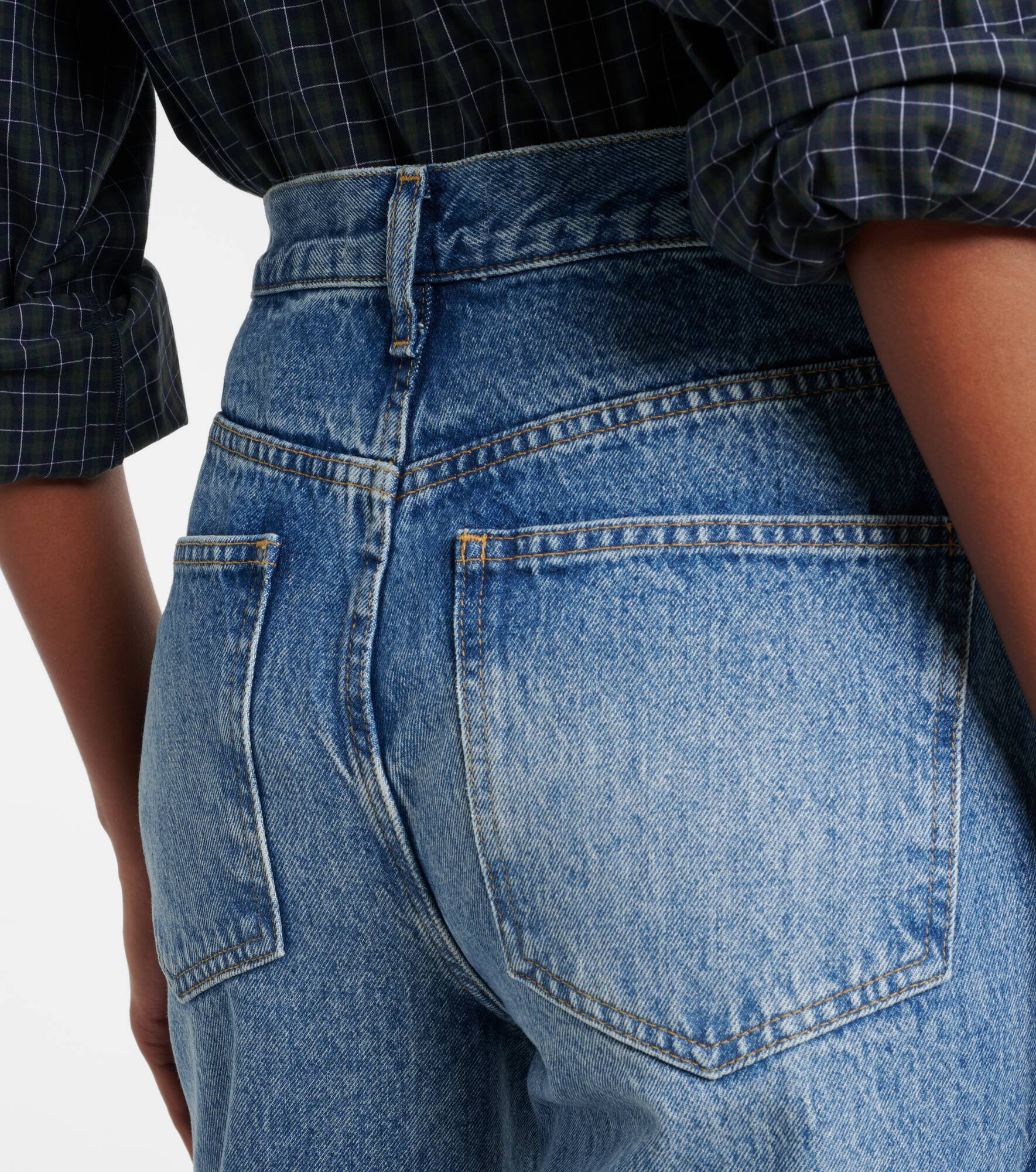 Dalston mid-rise flared jeans - 6