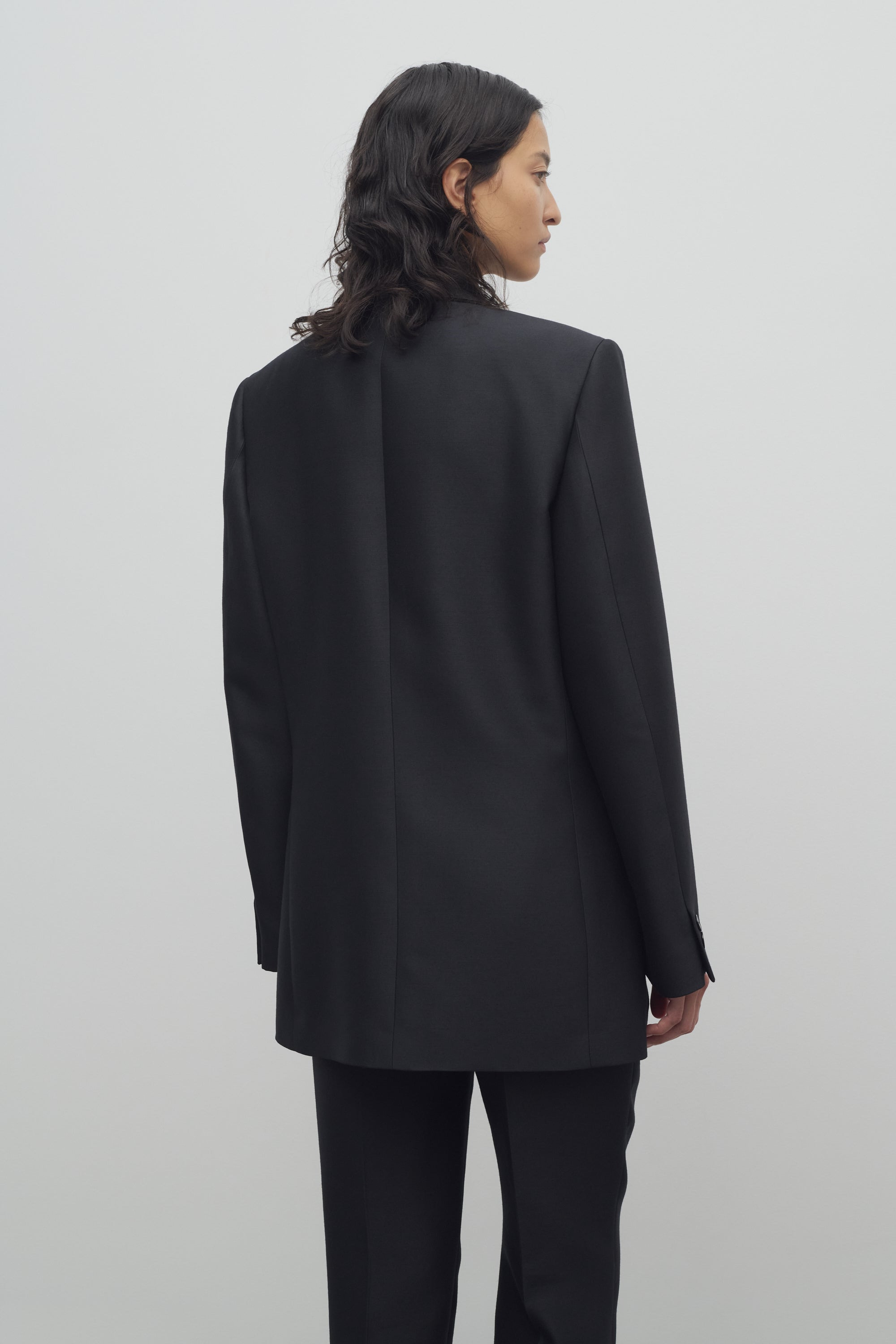 Deon Jacket in Wool and Silk - 5