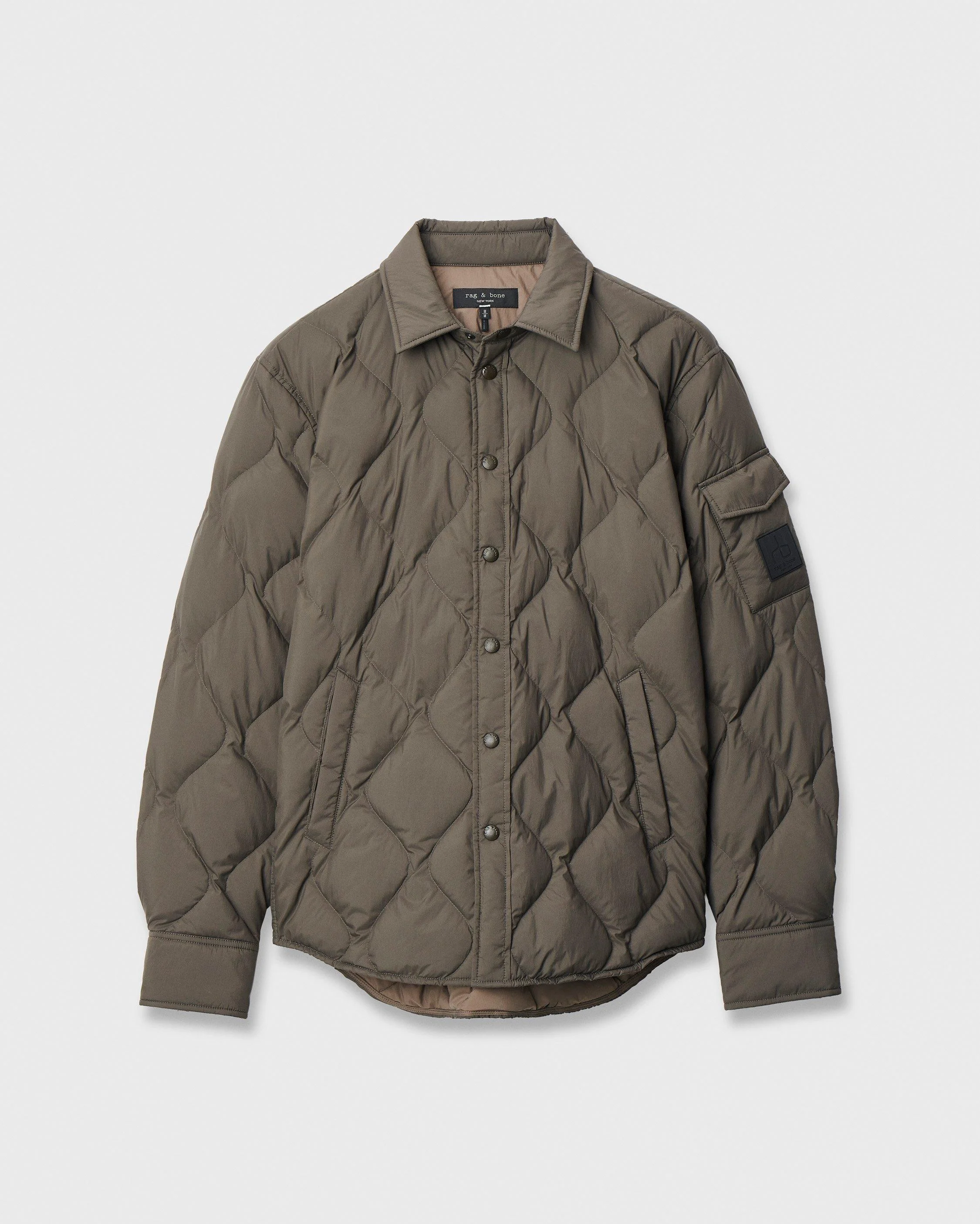 Dane Quilted Shirt Jacket - 1