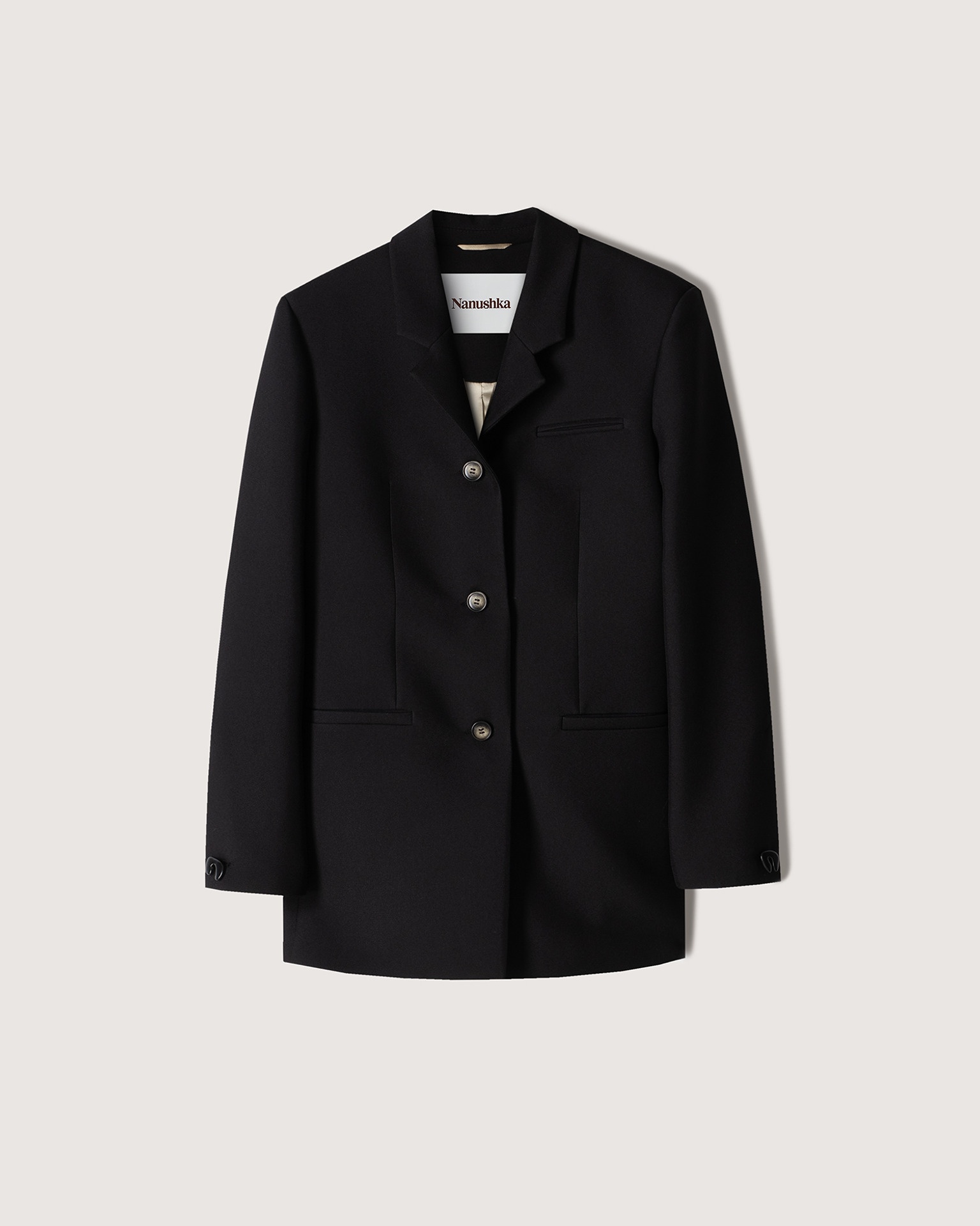 MERSEY - Single-breasted blazer - Black - 1