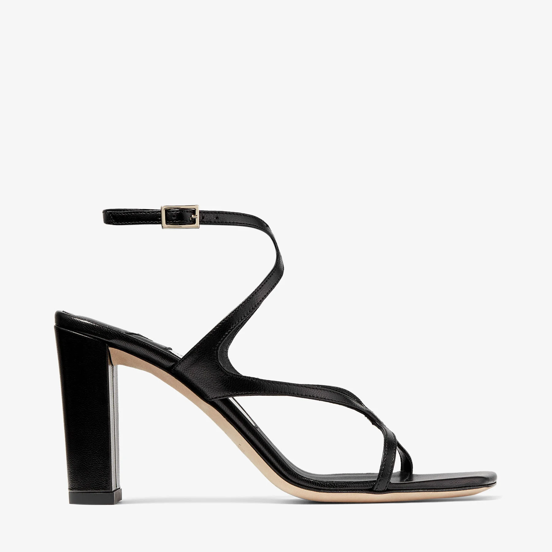 Azie 85
Black Nappa Leather Sandals - 1