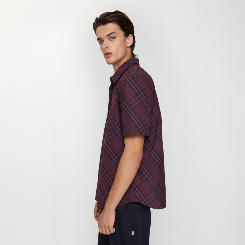 Relaxed Fit Check Cotton Shirt 3