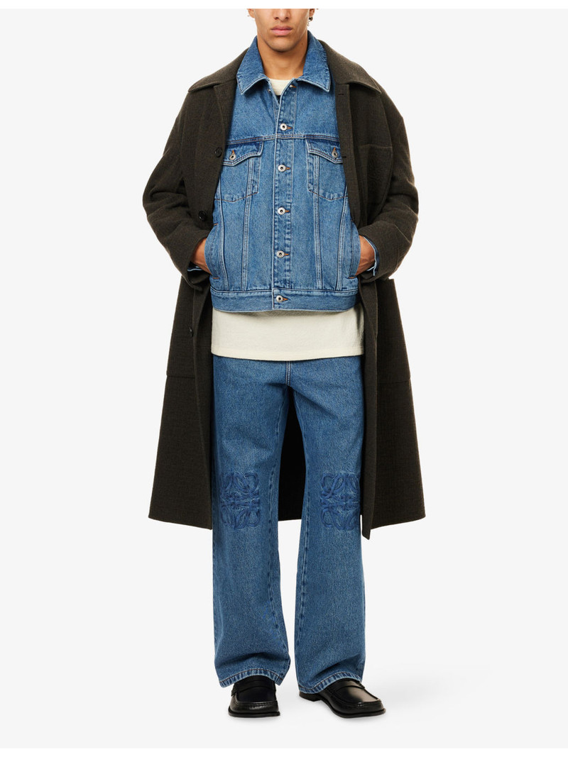 Loewe Classic Anagram Denim Jacket outlook