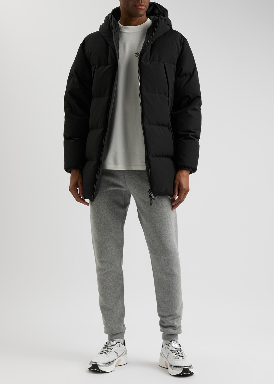 Moncler Men's Valmaron Black Quilted Shell Jacket - 4