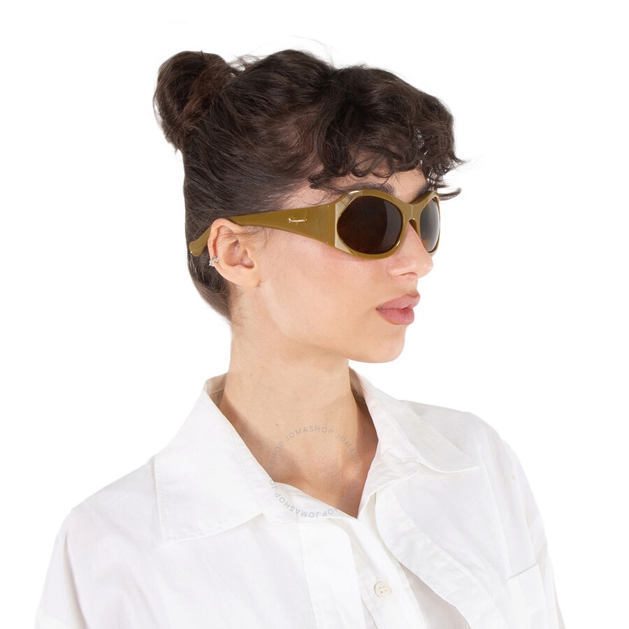 Salvatore Ferragamo Brown Wrap Ladies Sunglasses SF1078S 320 59 - 2