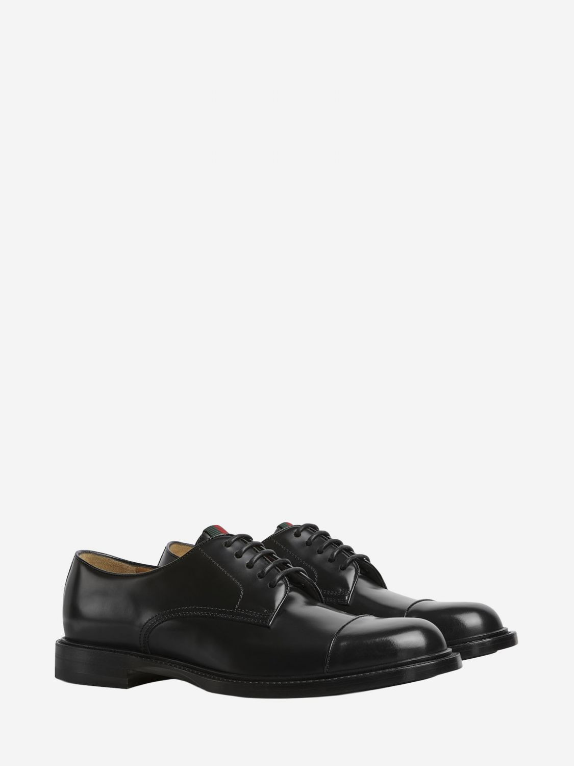 Gucci Brogue Shoes Men Black - 2