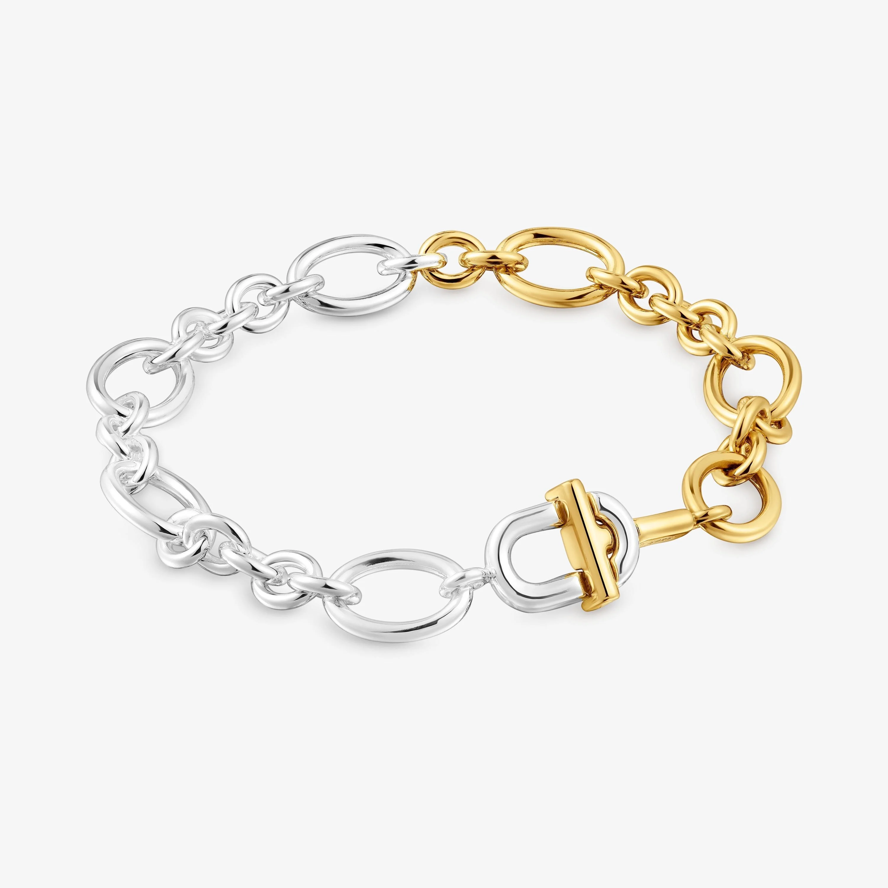 Large two-tone chain Bracelet TOUS MANIFESTO - 1