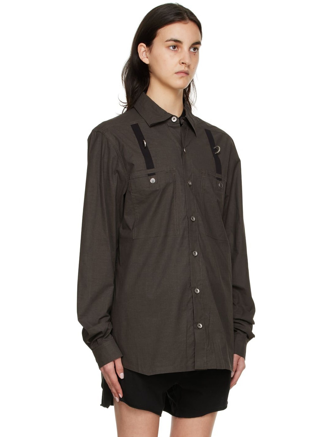 Gray Cotton Jacket - 2