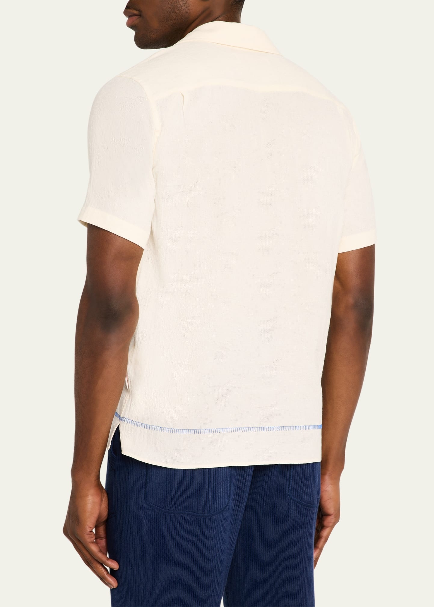 Men's Maitan Embroidered Camp Shirt - 3