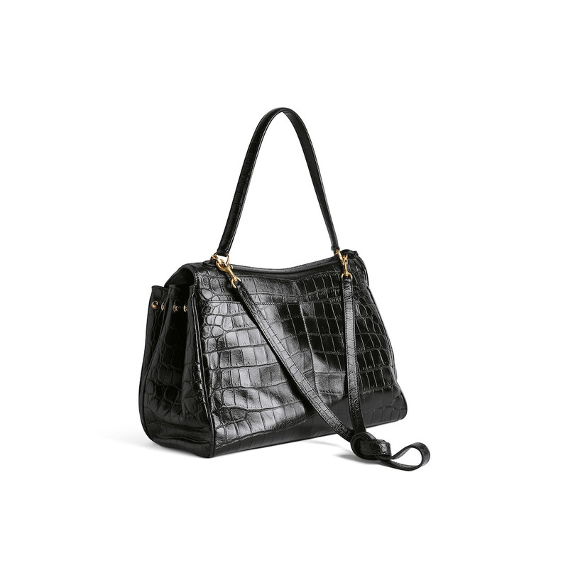 Women's Rodeo Handbag Medium in Black 3