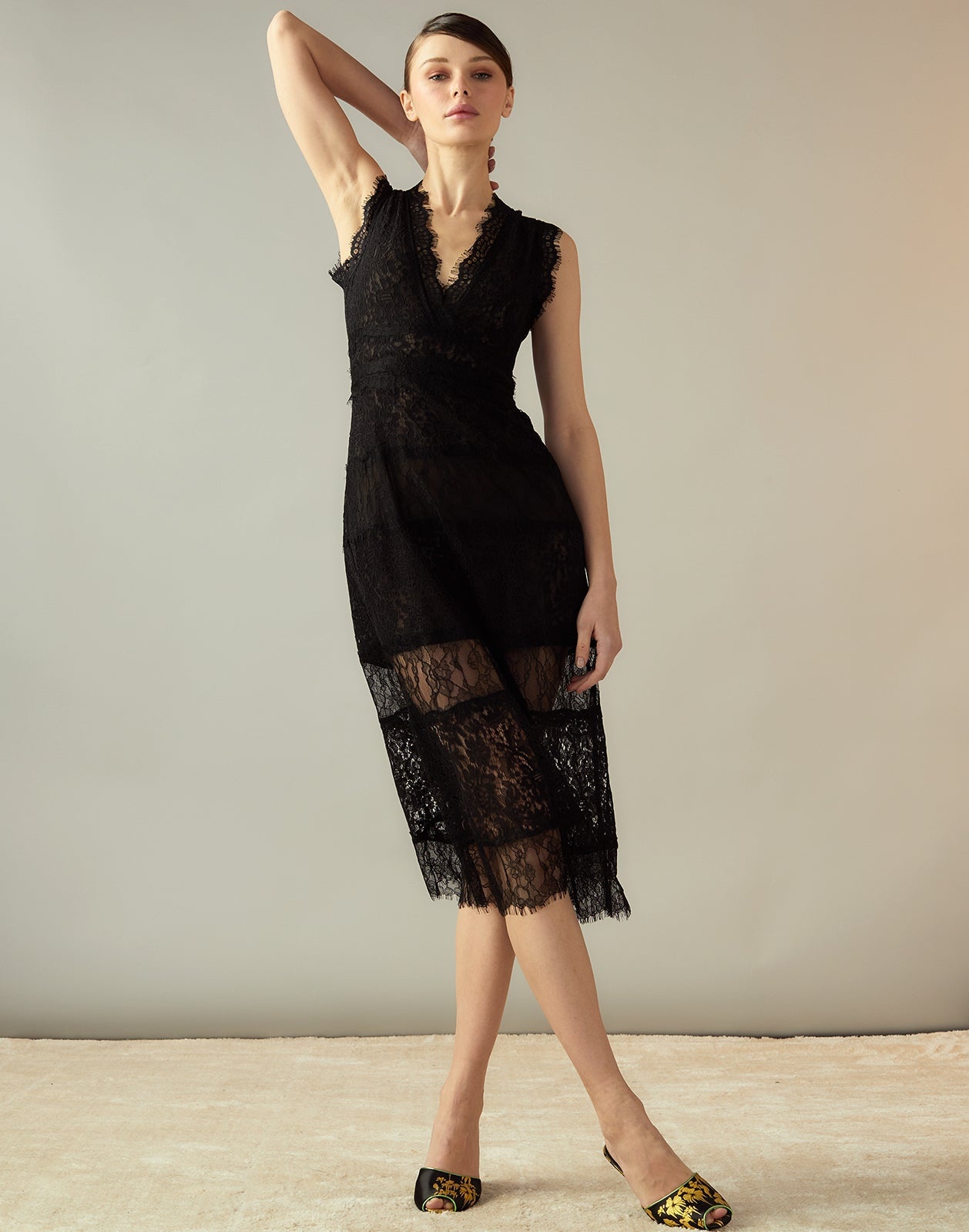 Audrey Lace Dress - 5