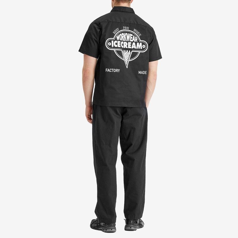 ICECREAM ICECREAM Quarter Zip Work Shirt outlook