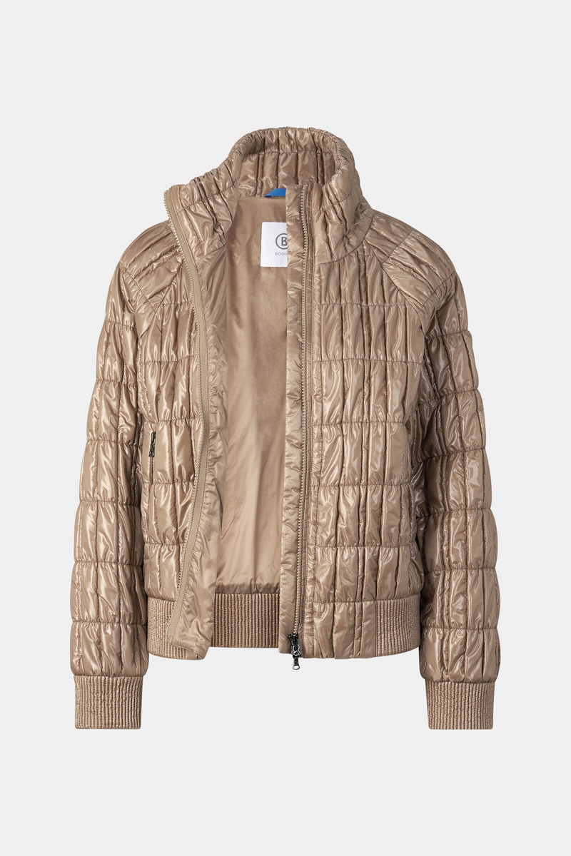 Sherry quilted jacket in Camel 8