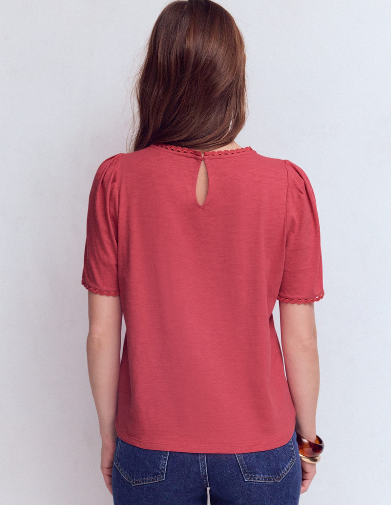 Ali Trim T-shirt-Hollyberry 4