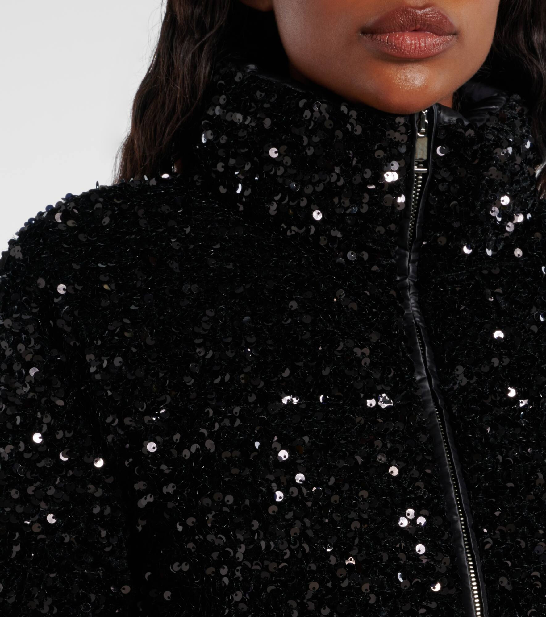 Louvi sequined down jacket - 4