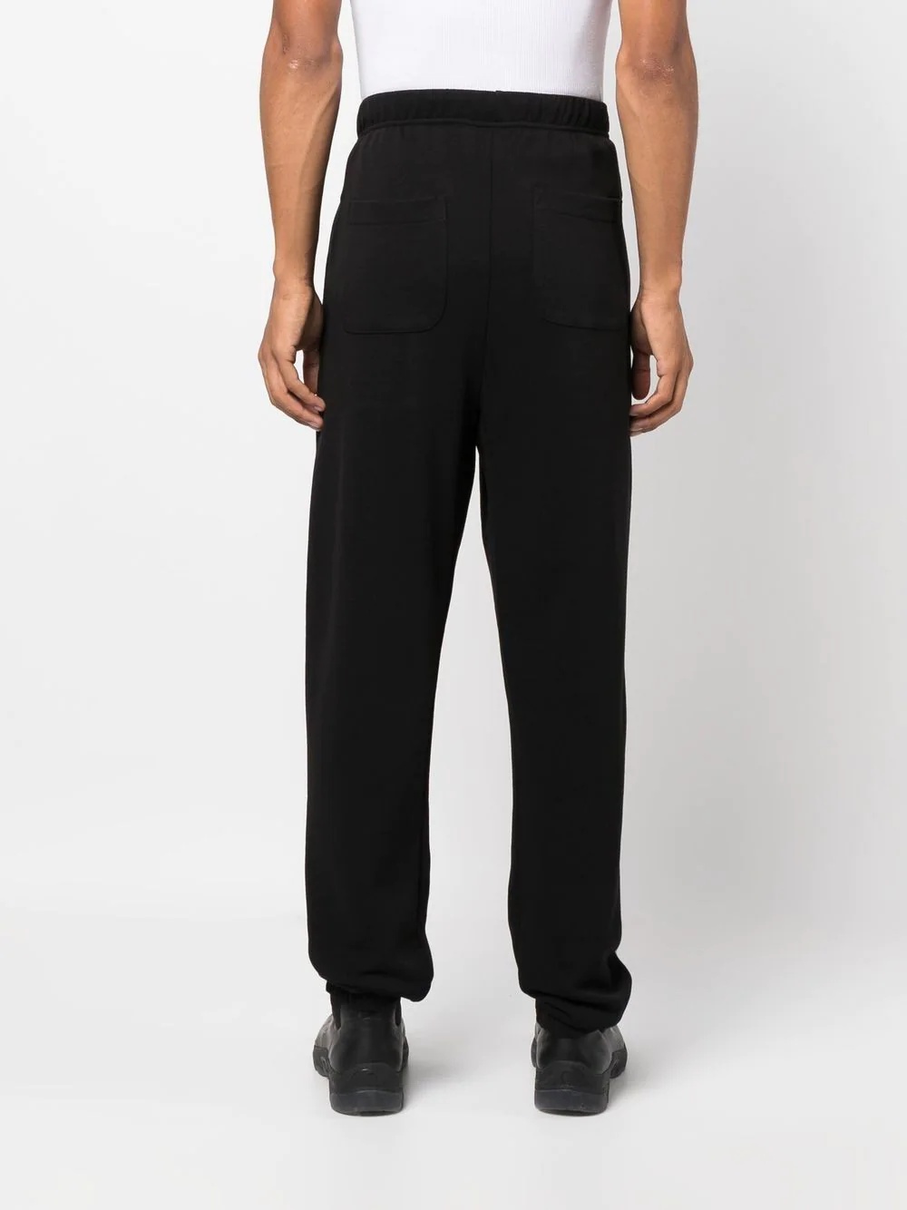 logo-print drop-crotch trackpant - 4