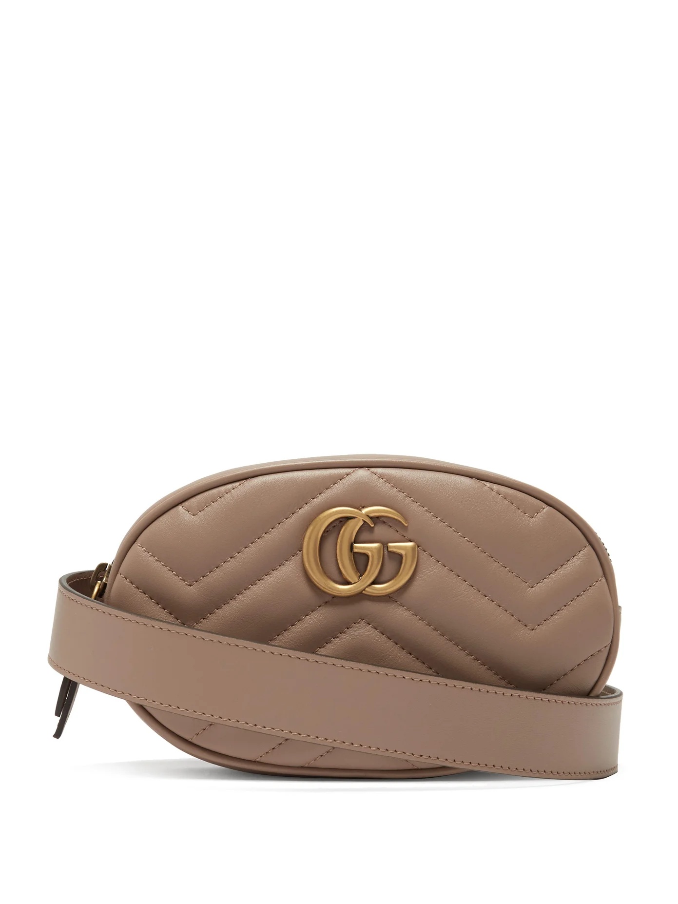 GG Marmont quilted-leather belt bag - 1