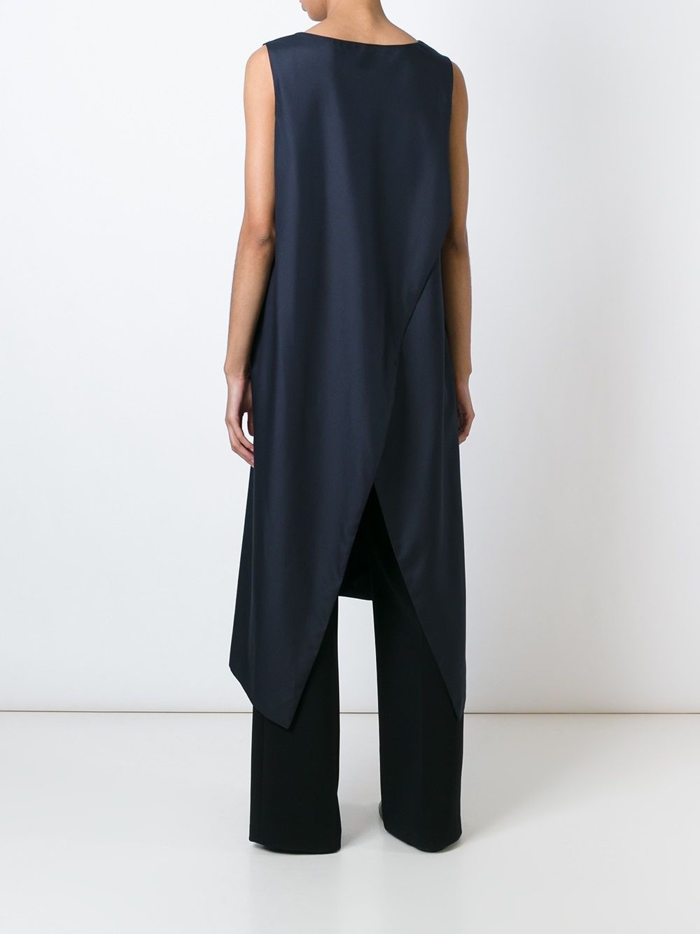 long sleeveless top - 2