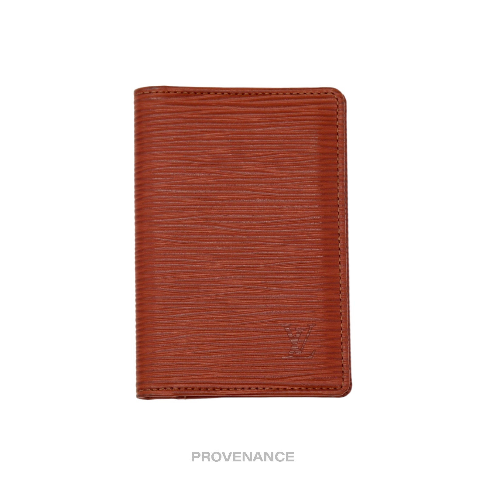 Louis Vuitton Pocket Organizer Wallet - Fawn Epi Leather - 2