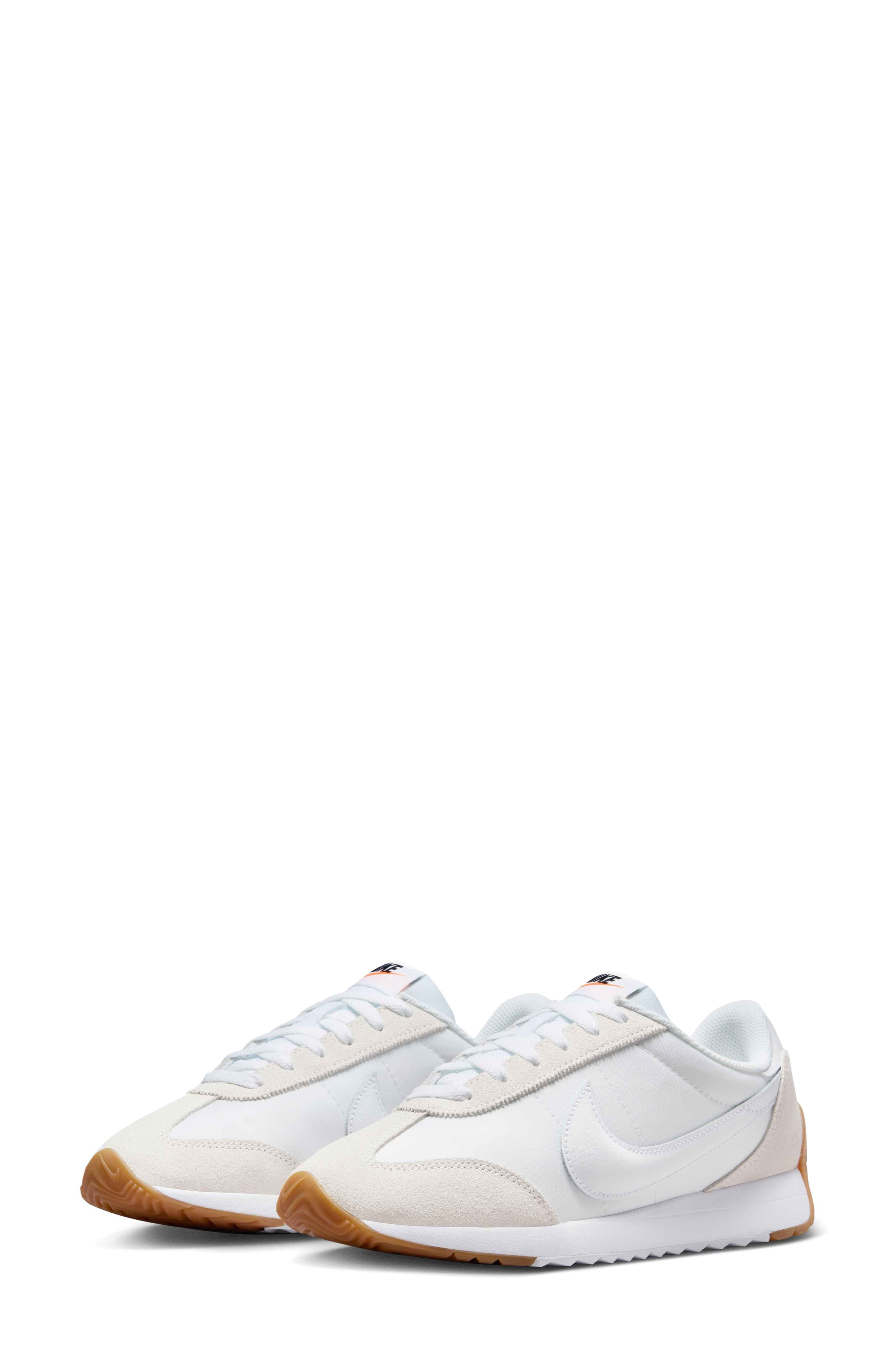 Nike Pacific Low Top Sneaker in White/White/Safety Orange at Nordstrom - 1