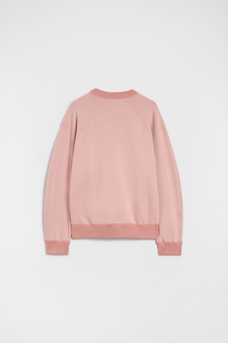 Cotton Terry Crew-Neck Sweatshirt - 6