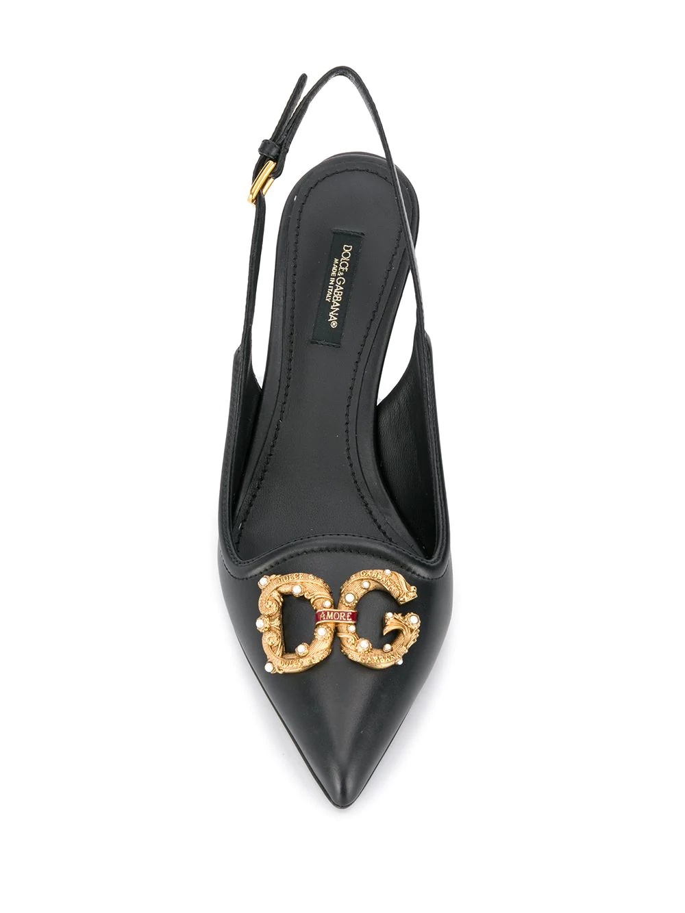 DG Amore slingback pumps - 4