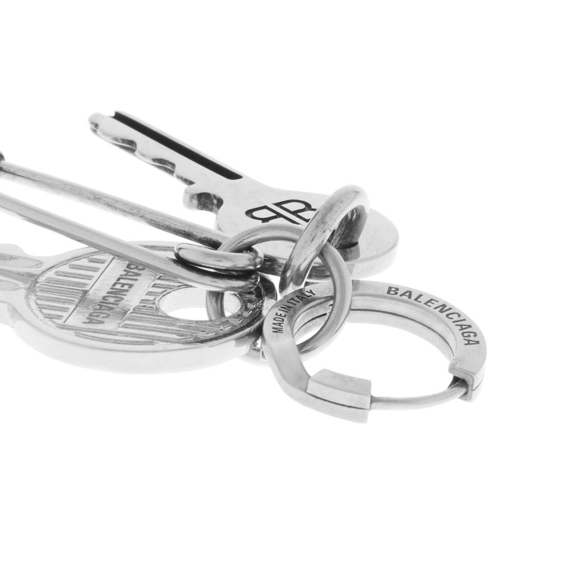 Old School Earrings in Silver - 2