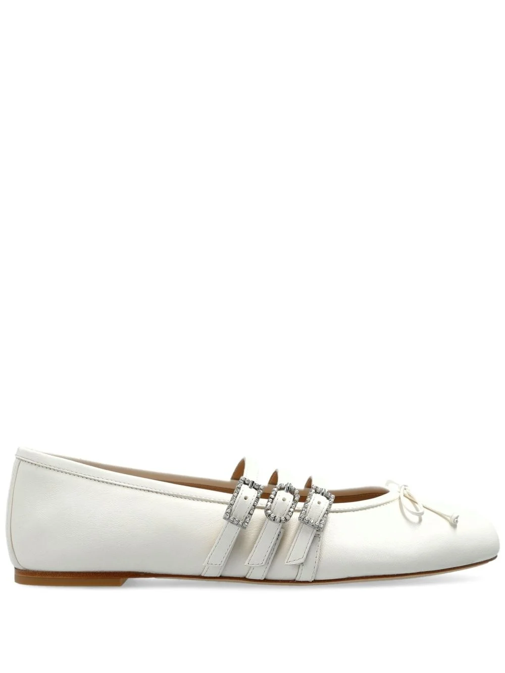 Celeste buckle-embellished ballet flats - 1