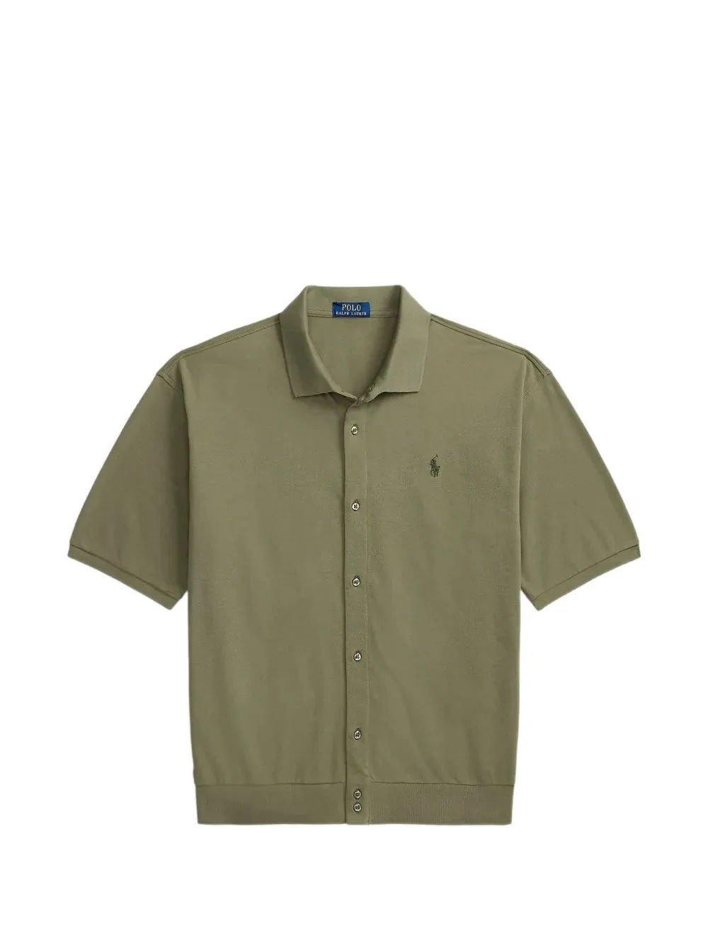 LOGO-EMBROIDERED SHORT-SLEEVE SHIRT - 1