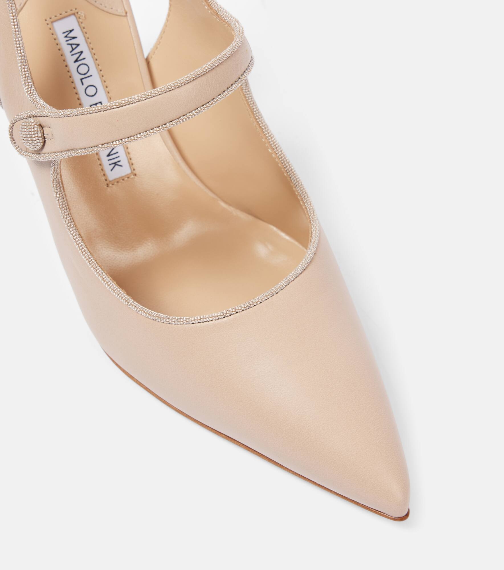 Campari 90 suede slingback pumps - 5