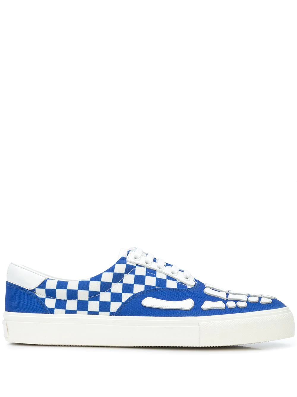 Checkered Skel-Toe sneakers - 1