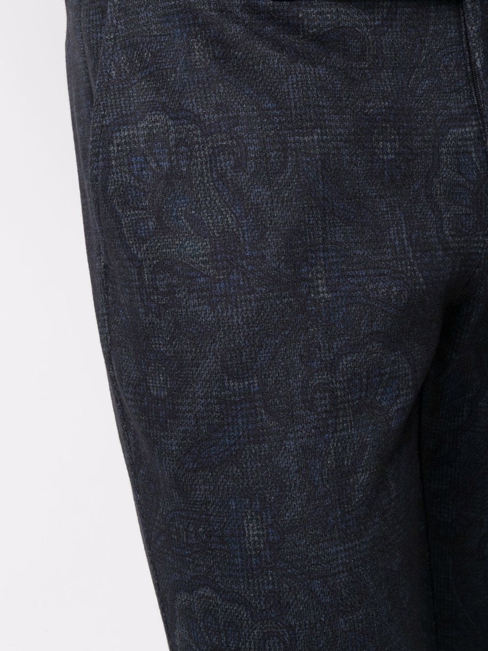 paisley-print straight-leg trousers - 5