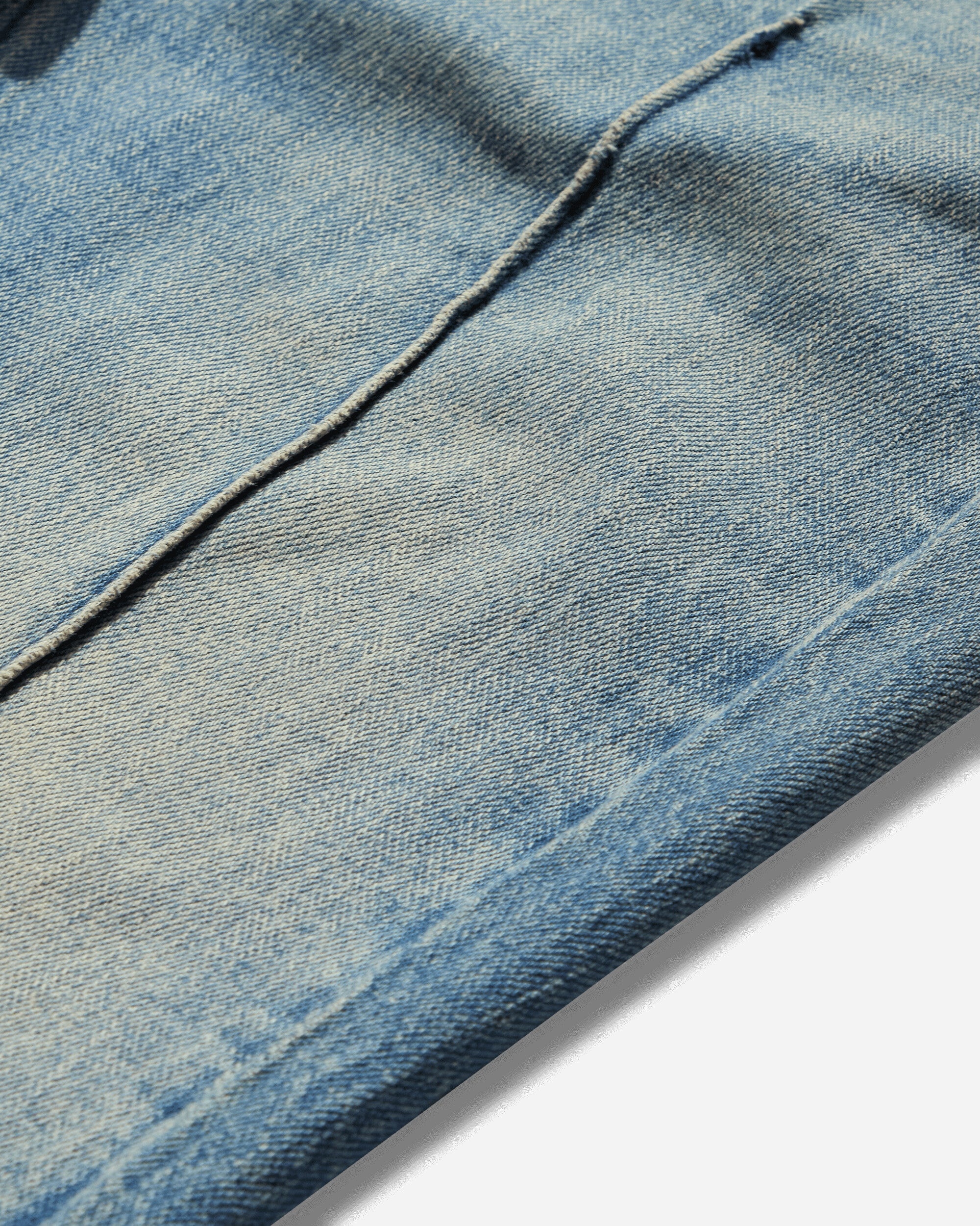 Women's Flare Denim Pants Used Indigo Wash - 4