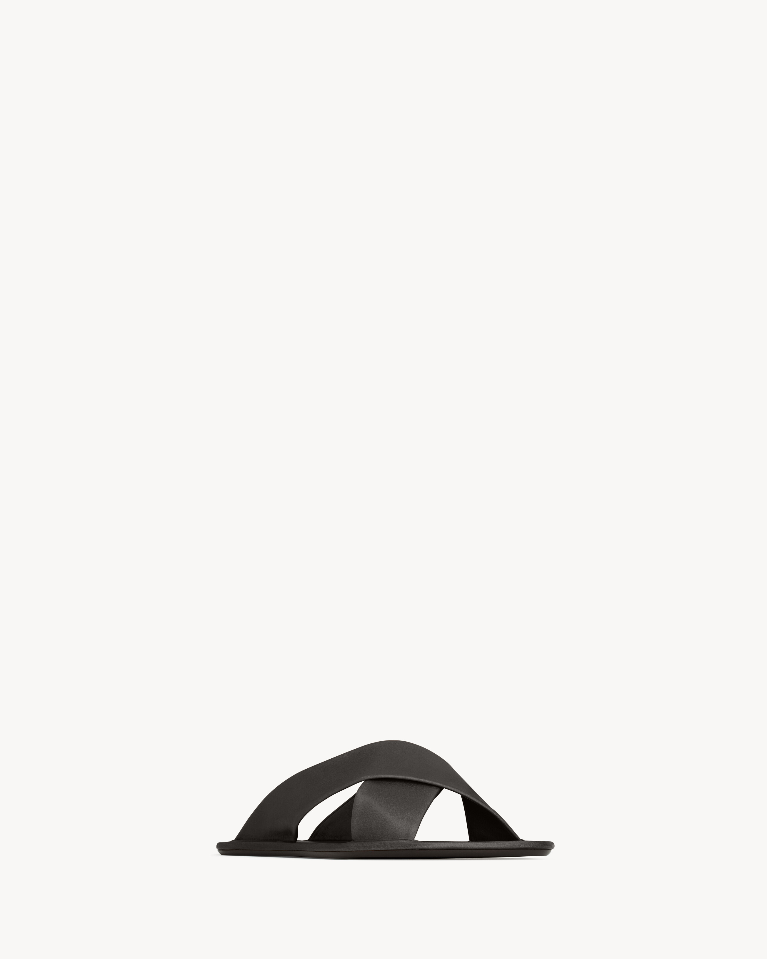 CARLYLE SLIDES IN SMOOTH LEATHER - 3