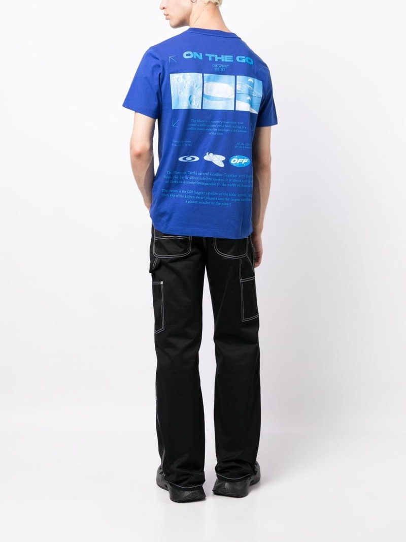 Off-White On The Go Moon cotton T-shirt outlook