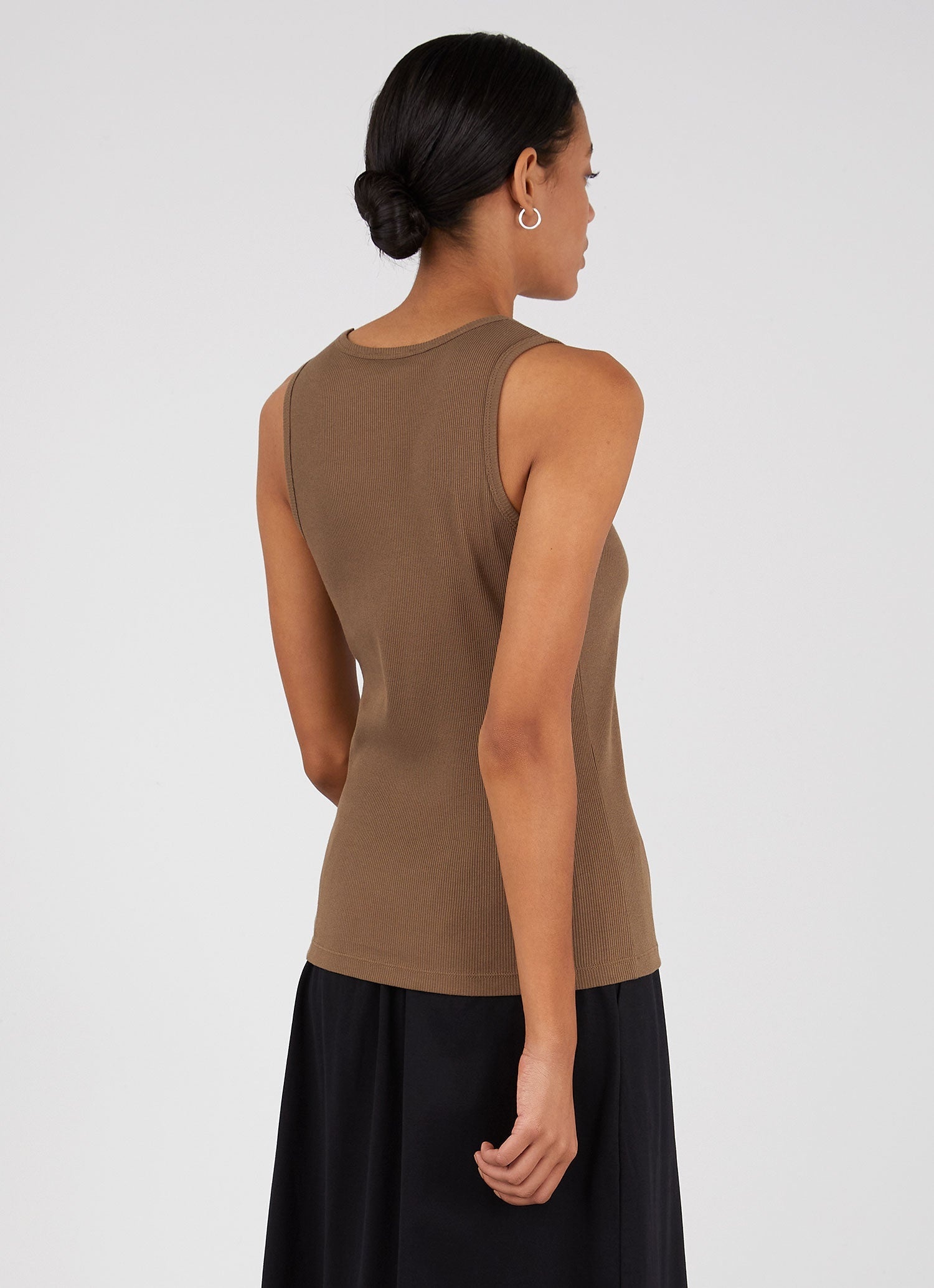 Rib Cotton Vest - 3
