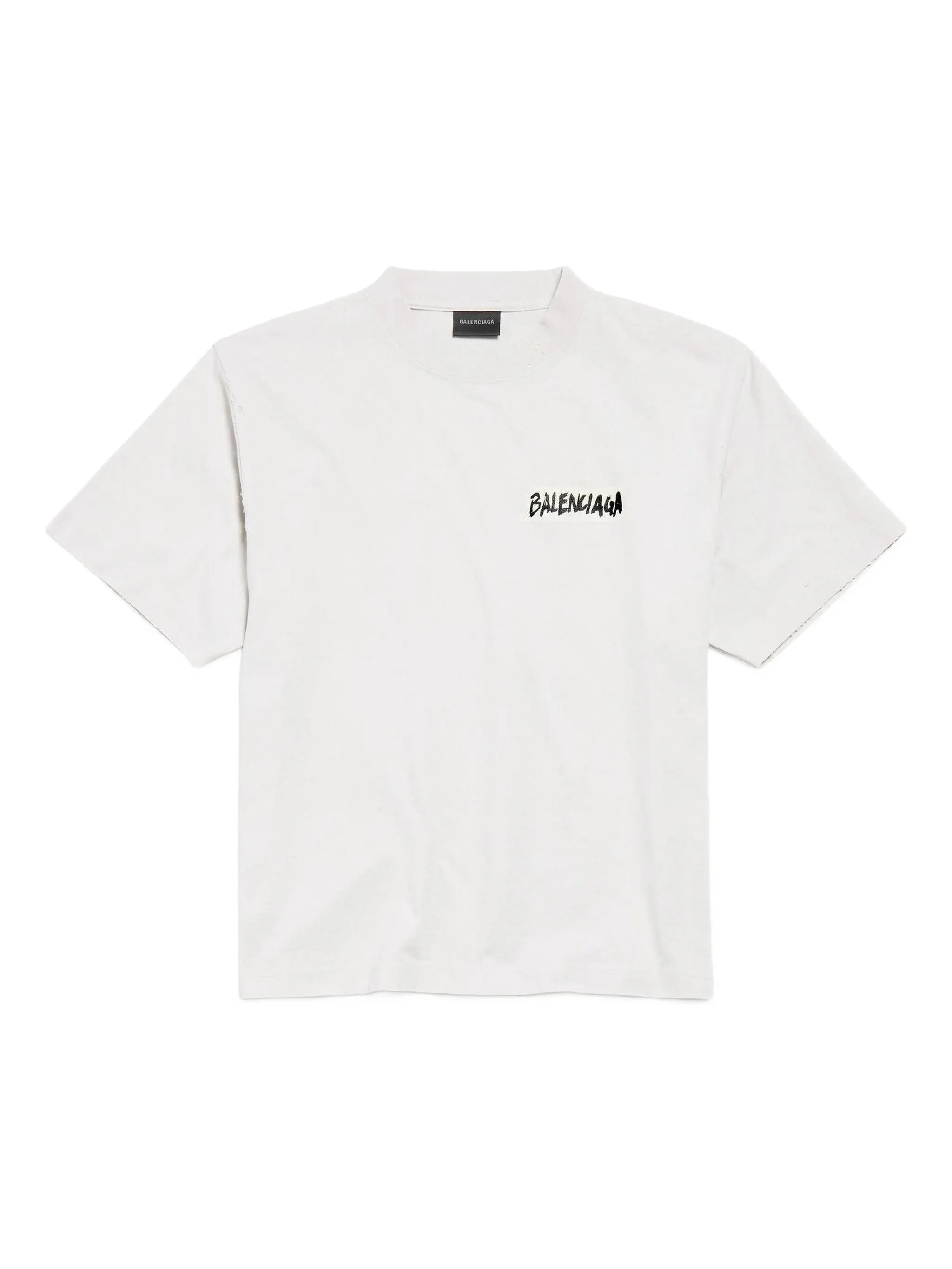 Balenciaga Masking Tape Cotton T-shirt - 1