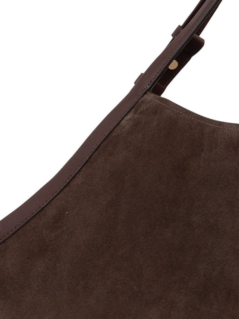 large Deco suede tote bag 4