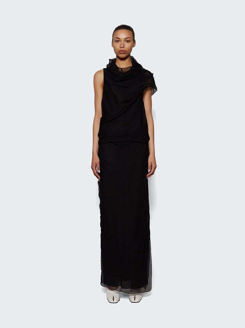 KHAITE Jeanty Dress Black outlook