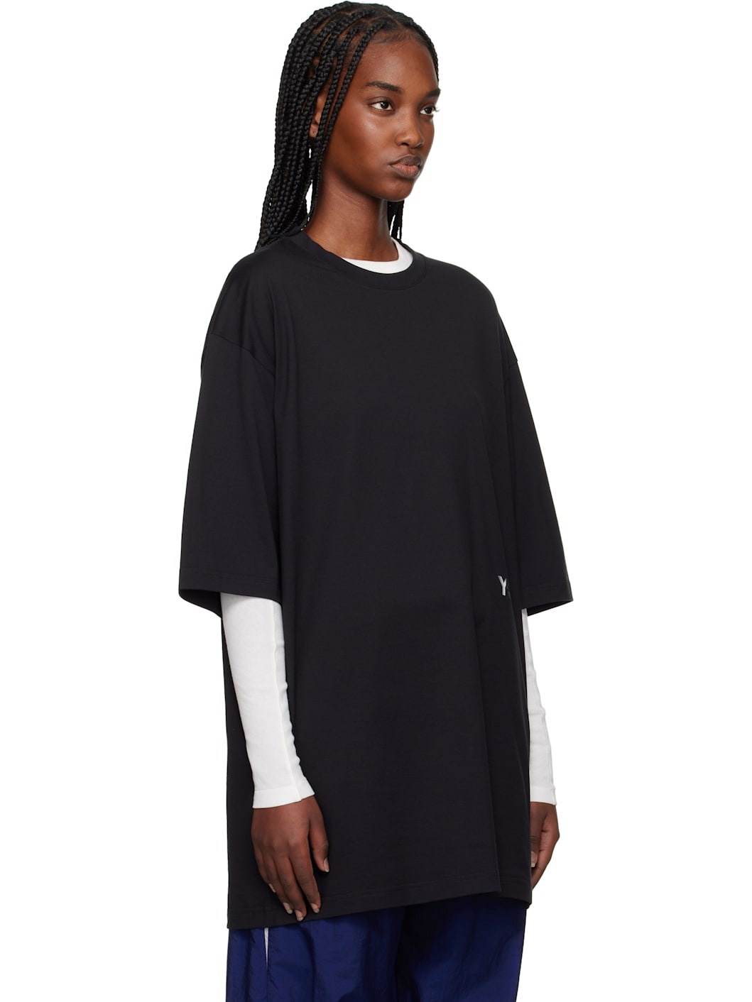 Black U Boxy T-shirt - 2