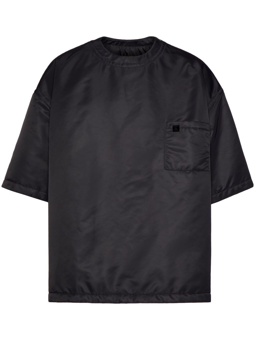 stud detail T-shirt - 1