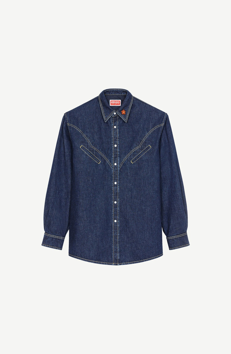Denim western shirt 1