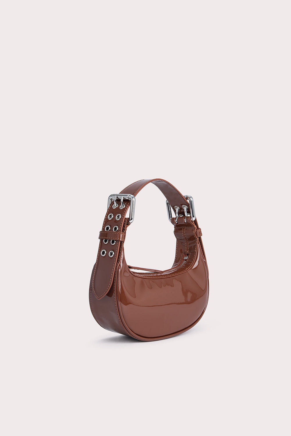 Mini Soho Chocolate Patent Leather - 2