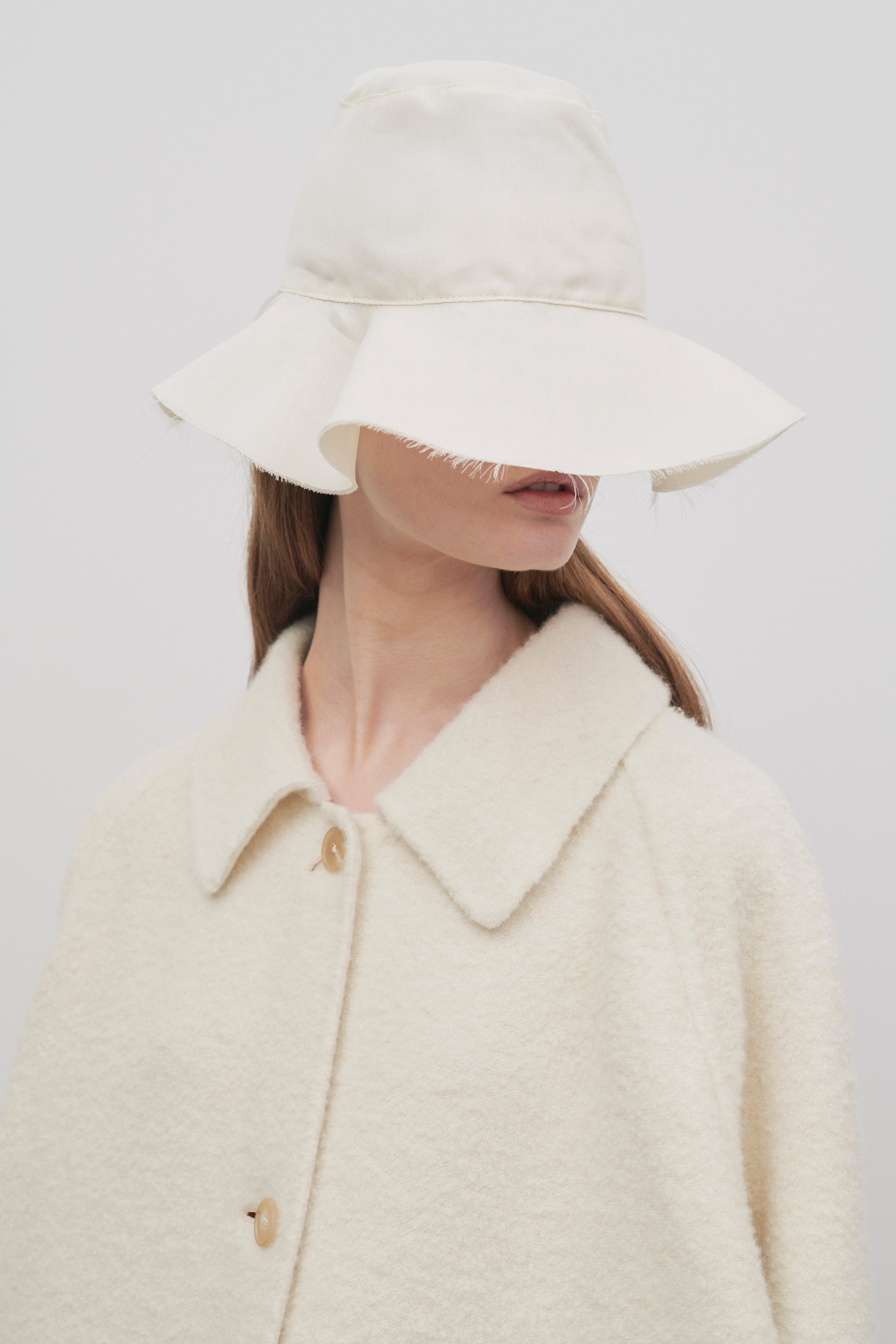 Sofia Bucket Hat in Silk - 3