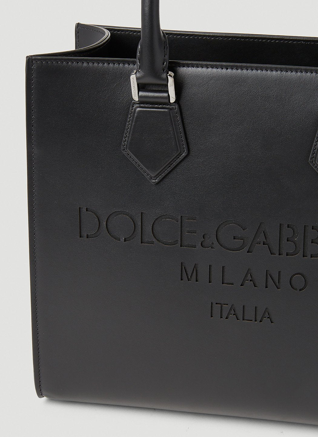 Dolce & Gabbana Men Debossed Logo Tote Bag - 5